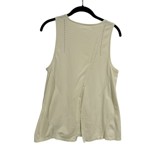 Athleta Foothill Seamless White Tank Top‎ Size M - Picture 5 of 7